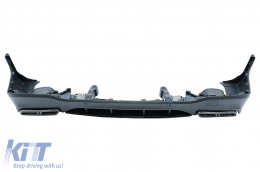 
Diffúzor kipufogóvégekkel Mercedes GLC X253 SUV (2015-től) modellekhez, night csomag Dizájn-image-6073328