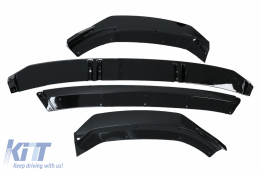 Difusor para Audi A3 8V Facelift 17-19 Spoiler Lip RS3 Look only S-line parachoques-image-6085002