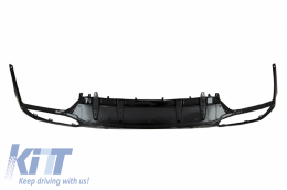 Difusor para Mercedes C C205 A205 Coupe Cabrio 14-19 Puntas Flaps C63S Look-image-6073250