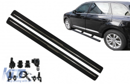 Electric Deployable Running Boards Side Steps suitable for Audi Q7 4M (2016-2019) Off-Road SUV-image-6074713