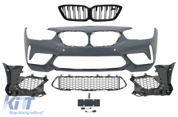 Első lökhárító BMW 1 F20 F21 LCI (2015-06.2019) M2 dizájn-image-6090684