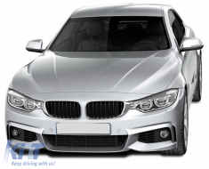 Első lökhárító BMW 4 F32 F33 F36 (2013-2017) kupé kabrió Gran Coupe M Tech dizájn -image-6097460