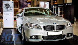 
Első lökhárító BMW 5 F10 F11 LCI (2015-től) modellekhez, M-Technik Dizájn, LED ködlámpákkal-image-6025969