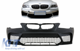 Első lökhárító BMW 5 Series E60 Sedan E61 Touring (2003-2010) modellekhez, G30 M5 dizájn-image-6064392