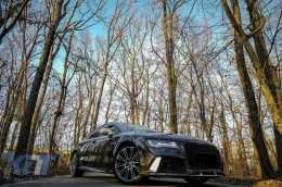 Első lökhárító és rács Audi A7 4G Facelift előtti (2010-2014) RS7 kinézet -image-6090397