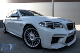 Első Lökhárító Középső Rácsokkal   BMW F10 F11 5 Series (2011-2017) G30 M5 Design PDC Nélkül-image-6069934