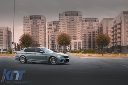 Első Lökhárító Középső Rácsokkal  BMW F10 F11 5 Series (2011-2017) G30 M5 Design-image-6085996