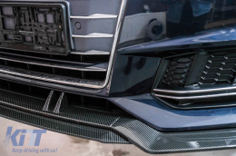 
Első lökhárító spoiler Audi A4 B9 8W S-Line (2016-2018) modellekhez, szénszálas-image-6078225