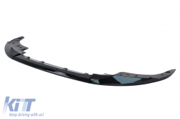 Első Lökhárító Spoiler BMW 4 G22 Coupe G23 Cabrio G26 Gran Coupe (2020-tól) M Sport zongorafekete -image-6100552