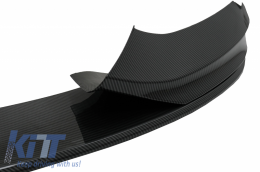 Első lökhárító spoiler BMW 4 Series F32 Coupe F33 Cabrio F36 Grand Coupe (2013-03.2019) modellekhez, M-performance dizájn, szénszálas fólia -image-6064196