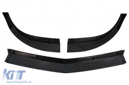 Első lökhárító Spoiler Mercedes C-osztály W204 S204 C204 Sport Line (2011-2014) modellekhez, Zongora fekete-image-6090980