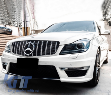 Első rács MERCEDES Benz C-Class W204 S204 Limousine Station Wagon (2007-2014) AMG GT-R Panamericana Design-image-6040056