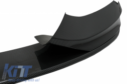 Első spoiler és diffúzor BMW 4 F32 Coupe F33 Cabrio F36 Grand Coupe (2013-03.2019) modellekhez, M-performance dizájn, szénszálas bevonat-image-6064415