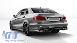 Embouts de silencieux d'échappement Mercedes Benz Classe S W222 Classe E W212 S212 Facelift CLS W218 Classe SL R231 E63 S63 SL65 AMG Design-image-56703