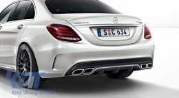 Embouts de silencieux d'échappement Mercedes Benz Classe S W222 Classe E W212 S212 Facelift CLS W218 Classe SL R231 E63 S63 SL65 AMG Design-image-56704