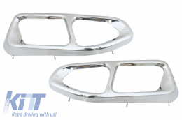 Embouts Diffuseur Conseils pour BMW 7er  G11 G12 15-19 Facelift M760Li Look--image-6042015