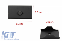 Embouts silencieux d'échappement pour AUDI A4 B8 B9 09+ S4 Quad Design-image-6054963