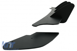 Estensione per Diffusore & Divisori laterali posteriori per VW Golf 6 GTI 2008-2013 Nero-image-6077154