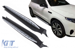 Estribos Estriberas Pasos laterales para Mercedes EQC N293 2019+ Running Boards Side Steps-image-6101729