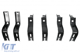 Estribos Laterales Escaleras Estriberas para Ford Ranger T6 2011-2020 Cabina doble-image-6107801