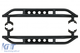 Estribos Nerf Bars para Jeep Wrangler Rubicon JK 07-17 2 Puertas Hierro-image-6079034