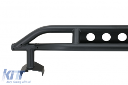 Estribos Nerf Bars para Jeep Wrangler Rubicon JK 07-17 2 Puertas Hierro-image-6079035