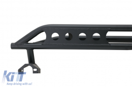 Estribos Pasos laterales Nerf Bars para Jeep Wrangler JL 2018+ 4 Puertas Hierro-image-6079021