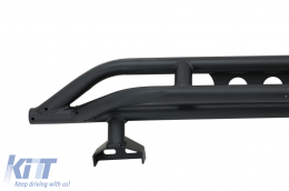 Estribos Pasos laterales Nerf Bars para Jeep Wrangler JL 2018+ 4 Puertas Hierro-image-6079024