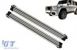 Estribos Pasos laterales para Mercedes Clase G W463 1989-2018-image-6092760