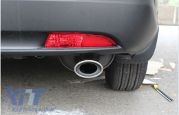 Exhaust Muffler Tip suitable for HONDA CR-V IV 4 Generation (2012-2015)-image-6014822