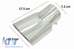 Exhaust Muffler Tip suitable for HONDA CR-V IV 4 Generation (2012-2015)-image-6059479