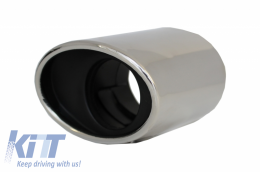 Exhaust Muffler Tip suitable for HONDA CR-V IV 4 Generation (2012-2016) OEM Design for Petrol-image-6050919