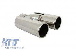 Exhaust Muffler Tips suitable for BMW E60 E90 E92 E93 F10 F30 M3 M5 M6 ACS Design-image-6010769