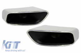 Exhaust Muffler Tips suitable for BMW X6 E71 (2008-2014) V8 Design-image-44631