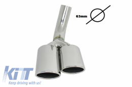 Exhaust Muffler Tips suitable for Mercedes G-Class W463 G500 G55 G63 G65 (1998-up)-image-6003884