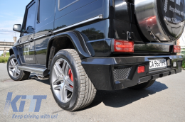 Exhaust Muffler Tips suitable for Mercedes G-Class W463 G500 G55 G63 G65 (1998-up)-image-6003887