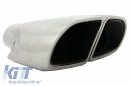 Exhaust Muffler Tips suitable for Porsche Panamera 970 (2010-2016) Conversion to GTS 4S Design-image-6040091