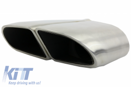 Exhaust Muffler Tips suitable for Porsche Panamera 970 (2010-2016) Conversion to GTS 4S Design-image-6040092