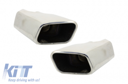 Exhaust muffler tips suitable for Range Rover Sport (05-up) L320 Autobiography Design suitable for Diesel-image-6010760