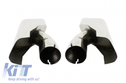 Exhaust muffler tips suitable for Range Rover Sport (05-up) L320 Autobiography Design suitable for Diesel-image-6010761