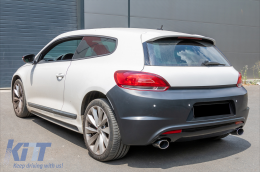 Exhaust System Double Outlet Single Exhaust Pipes suitable for VW Scirocco (2008-up) R Design-image-6094737