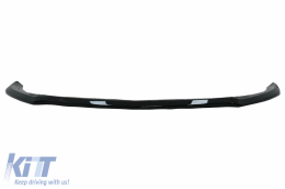 Extensión labio frontal Para Mercedes A W176 AMG Facelift 15-18 Negro brillante-image-6108098