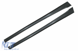 Extensiones faldones laterales para BMW Serie 5 G30 G31 17+ M5 Design Negro-image-6091749