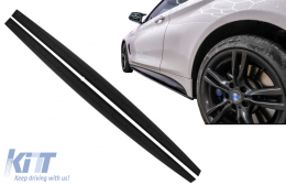 Extensions lèvre jupes latérales pour BMW 4er F32 F33 F36 Look M-Performance--image-6088615