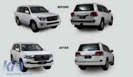 
Facelift átalakító body kit TOYOTA Land Cruiser Prado FJ150 modellekhez, 2008+ és 2018+ átalakításhoz-image-6076453