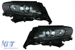 Facelift Conversion Body Kit suitable for Toyota Land Cruiser Prado FJ150 Retrofit Assembly (2010-up) to (2018-up) Model-image-6095080