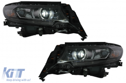 Facelift Conversion Complet Body Kit suitable for Toyota Land Cruiser Prado FJ150 Retrofit Assembly (2010-up) to (2018-up) Model-image-6095093