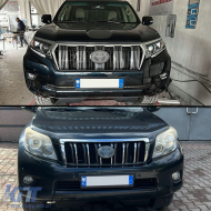 Facelift Conversione per Toyota Land Cruiser Prado FJ150 Retrofit da 10+ a 18+-image-6105334