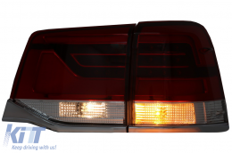 Facelift-Kit für TOYOTA Land Cruiser FJ200 Nachrüstung 08-15 bis 2016 LC 200 Modelle-image-6076428