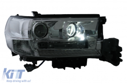 Facelift-Kit für TOYOTA Land Cruiser FJ200 Nachrüstung 08-15 bis 2016 LC 200 Modelle-image-6098506